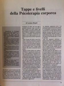 luciano rispoli psicoterapeuta tappe livelli